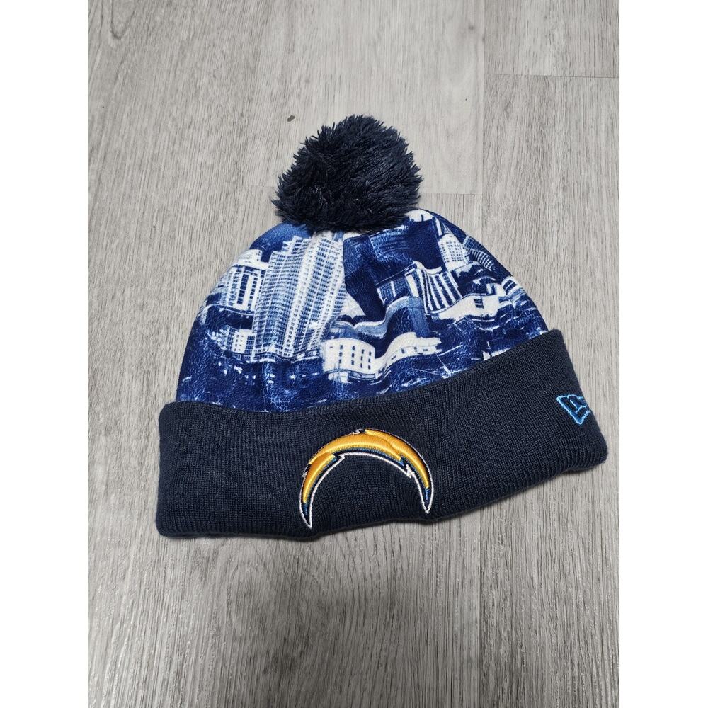 San Diego Chargers Knit New Era Beanie Pom